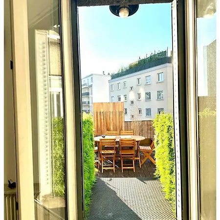 Terrasse 4p - 16 Min Paris - Bois De Vincennes 700m